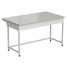 Laboratory bench (gray laminate, white metal) 1500x850x850 mm