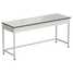 Equipment bench (plastic laminate - labgrade, white metal) 1800x600x850 mm