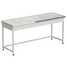 Equipment bench (ceramic, white metal) 1820x610x850 mm