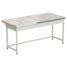Laboratory bench (labgrade, white metal) 1820x850x850 mm