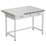 Laboratory bench with 2 drawers and electrical accessories (ceramic, white metal) 1212850850 mm