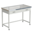 Laboratory bench with 1 drawer 1212x610x850 mm, worktop material - ceramic granite