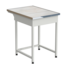 Side bench (ceramic, white metal) 610850850 mm