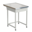Side bench (labgrade-light, white metal) 610850850 mm