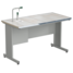 Wall bench with water inlet 1515750900 mm (ceramic)