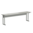 Bottom shelf for wall bench 1500310460 mm (grey laminate)