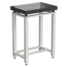 Laboratory bench for balance (granite, white metal) 630450900 mm