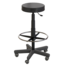 Laboratory castor stool (faux leather, h=620-760 mm)
