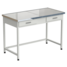 Laboratory bench with 2 drawers 1212x610x850, worktop material - ceramic granite