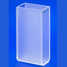 Glass cuvette 20 mm, ECROS