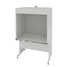 Шкаф для нагревательных печей 1210x870x1895 мм, цвет изделия - серый, раб. поверхность - КЕРАМИКА