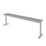LAboratory bench bottom shelf (white metal) 1475x250x450 mm