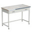 Laboratory bench with 1 drawer 1200x610x850 mm, worktop material - CERAMIC