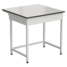 Side bench (labgrade, white metal) 850х850х850 mm