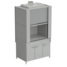 Шкаф вытяжной с коконом из стеклопластика без воды с ВЗБ светильником 1200х820х2240 мм, раб. поверхность - LABGRADE