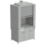 Шкаф вытяжной с коконом из стеклопластика без воды с электрикой 1200х820х2240, раб. поверхность - КЕРАМИКА