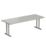 Upper shelf for island bench 1200x450x390 mm, grey laminate