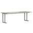 Полка 2-го уровня для стола пристенного 1200х450х390 мм, ЛАМИНАТ СЕРЫЙ
