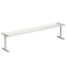 Полка для стола верхняя 1475x250x350 мм, белый металл