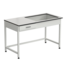 Laboratory bench for balance with benchtop (labgrade, white metal) 1200х600х750 mm