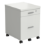 Mobile underbench cabinet (2 drawers, white metal) 460х530х640 mm