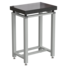 Стол для весов малый 630х450х900 мм, гранит, цвет каркаса - серый
