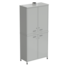 Шкаф для реактивов 2 секции, 4 двери 905х435х1970 мм, серый