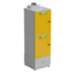 Шкаф для хранения опасных веществ 600х600х1950 мм (кислот и горючих жидкостей), серый
