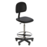 Laboratory castor chair (faux leather, h=620-760 mm)
