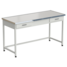 Equipment bench with 2 drawers 1500x600x850 mm, worktop material - melamine (labgrade-light)