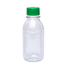 Бутылка круглая ЭКРОС 125 мл прозрачная с крышкой