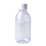 Бутылка круглая ЭКРОС 270 мл прозрачная с крышкой с контрольным кольцом