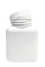 Rectangular jar with a jar seal lid and a screw cap (white color) 500ml (LDPE)