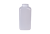 Rectangular jar with a jar seal lid and a screw cap (original color) 2000ml (LDPE)