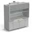 Fume cupboard with 2 lamps and 2 taps 20009002145 mm (ceramic)