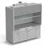 Fume cupboard with 2 lamps and 2 taps 20009002145 mm (ceramic)