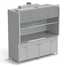 Fume cupboard with explosion-proof lamp and 2 taps 20009002145 mm (ceramic)