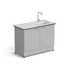 Sink table EROS 1200x600x900 mm, polypropylene bowl on the right, working surface - LABGRADE