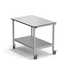 Sliding table with bottom shelf E�ROS 900x600x750 mm, working surface - LABGRADE