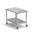Sliding table with bottom shelf E�ROS 900x600x750 mm, working surface - LAMINATE GREY